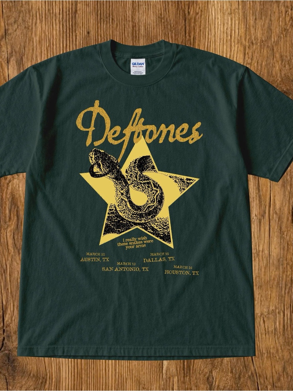 Deftones Graphic Band Tee